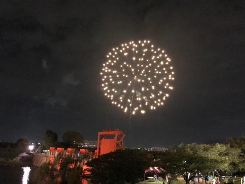 北区花火会コラボおそうじ画像