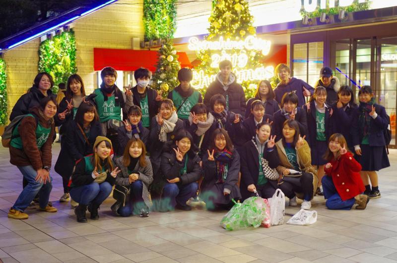 第16回池袋学生そうじ画像