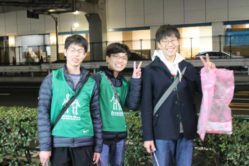 第17回池袋学生そうじ画像