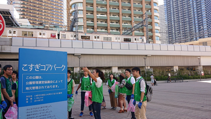 9月の武蔵小杉チーム画像