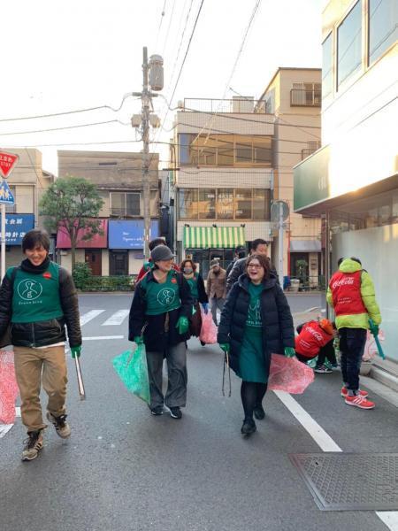 赤羽新年一発目のお掃除！画像