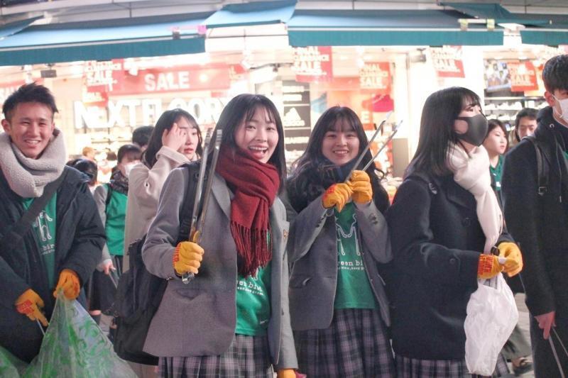 第18回池袋学生そうじ画像