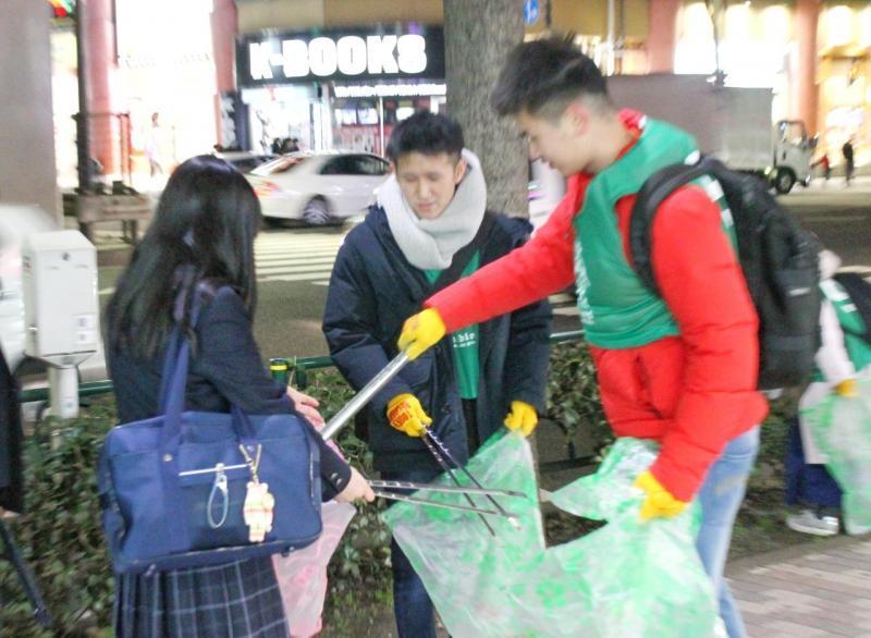 第18回池袋学生そうじ画像