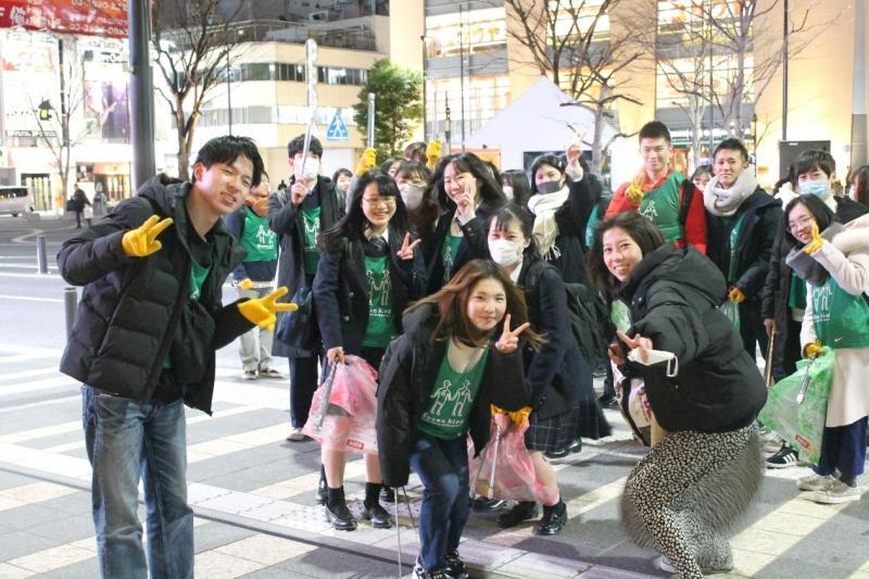 第18回池袋学生そうじ画像