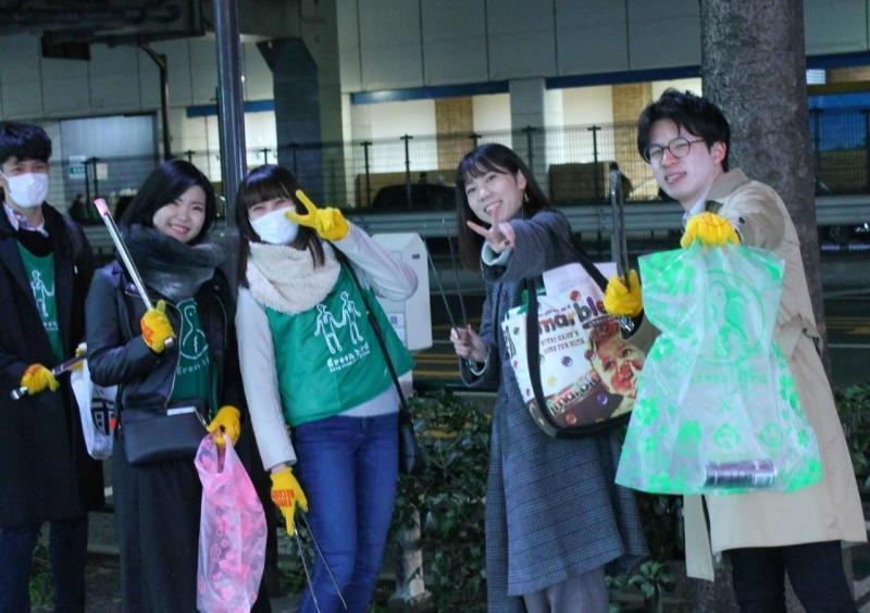 第19回池袋学生そうじ画像