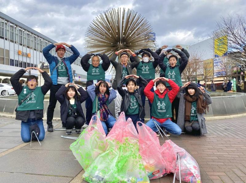 第404回　2月の学生ゴミ拾い！画像