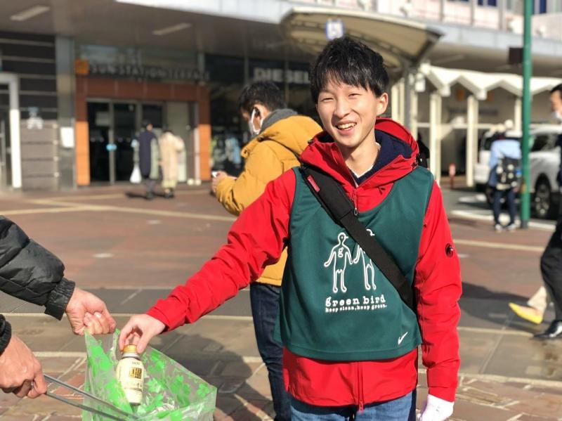 第404回　2月の学生ゴミ拾い！画像