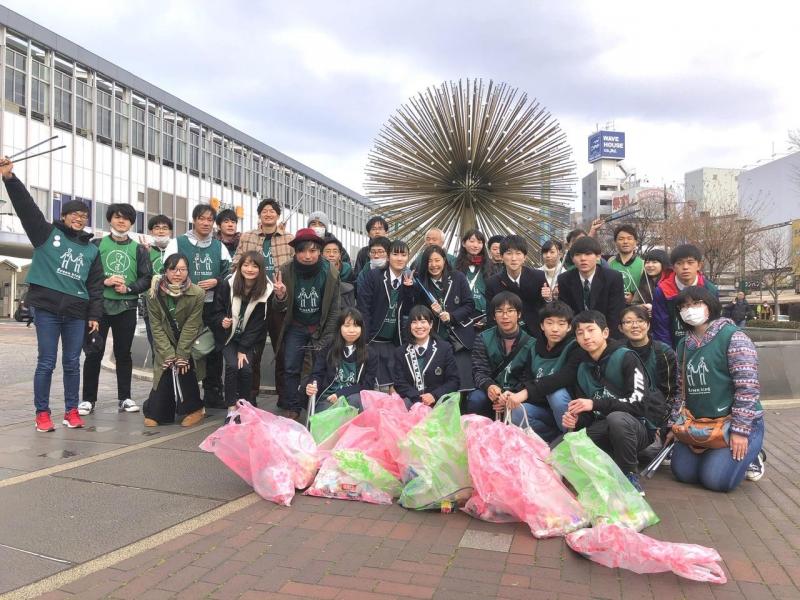 第406回　高校生ゴミ拾い！inおかやま画像