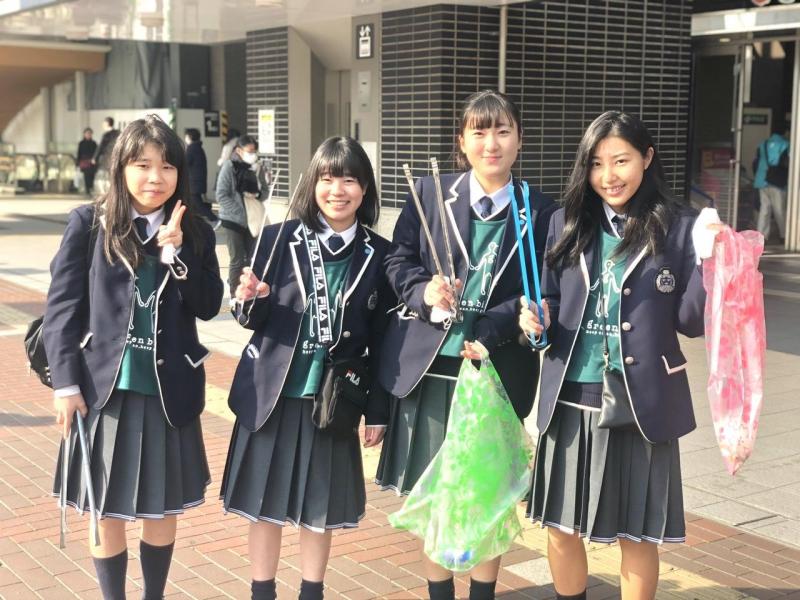 第406回　高校生ゴミ拾い！inおかやま画像