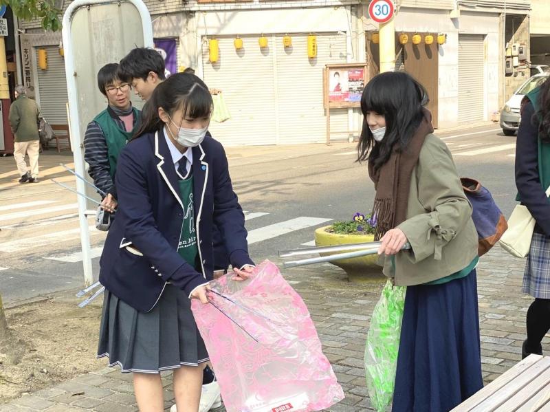 第406回　高校生ゴミ拾い！inおかやま画像