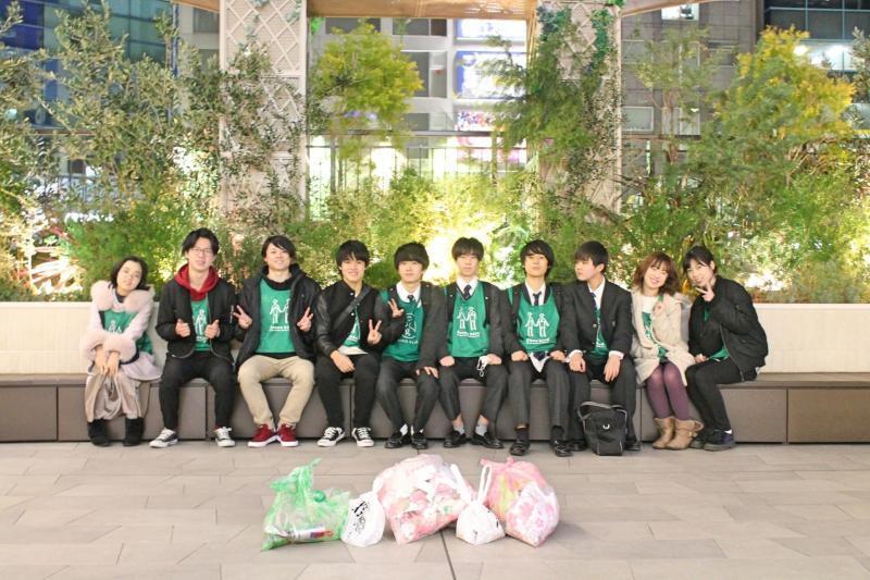 第20回池袋学生そうじ画像