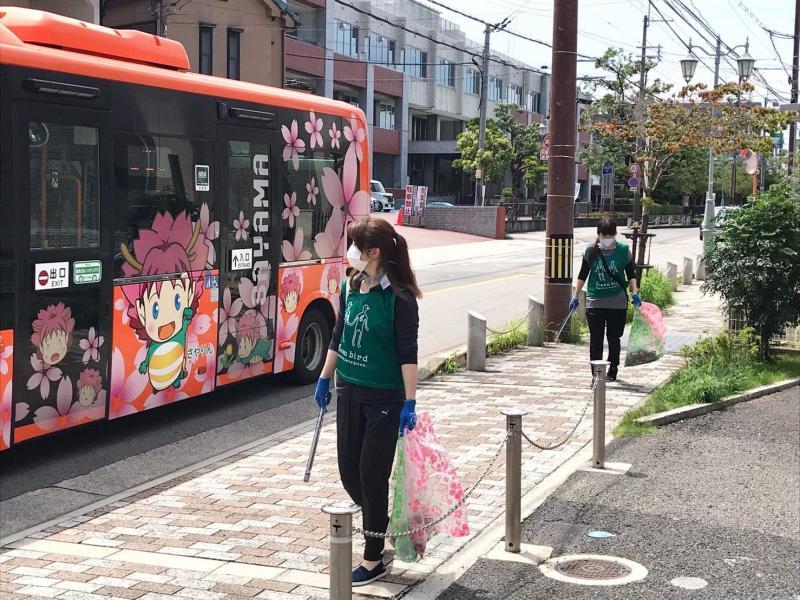 お久しぶりのごみ拾い画像