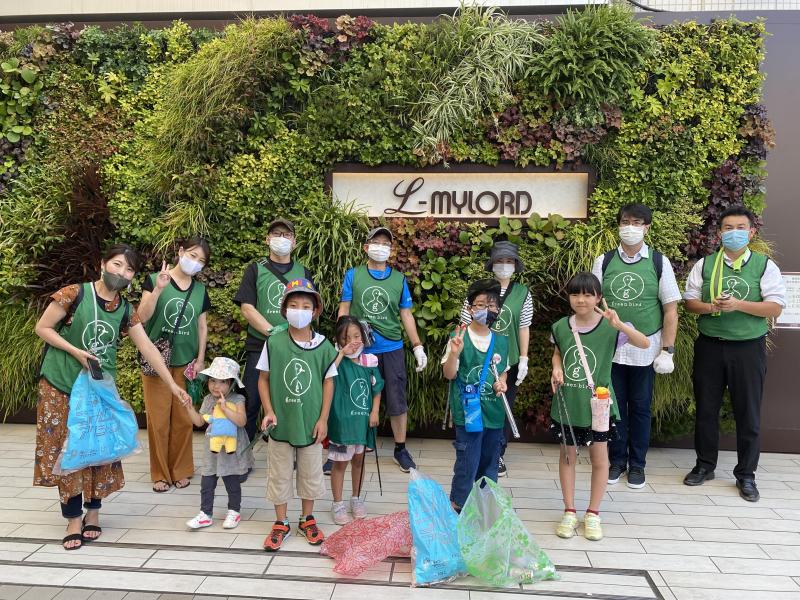 8/22新百合ヶ丘お掃除画像