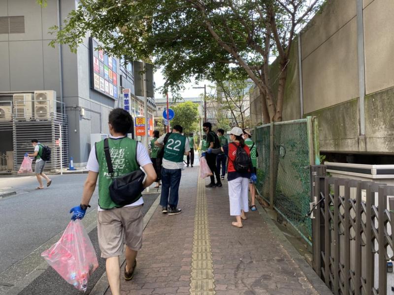 8月の武蔵小杉チーム画像