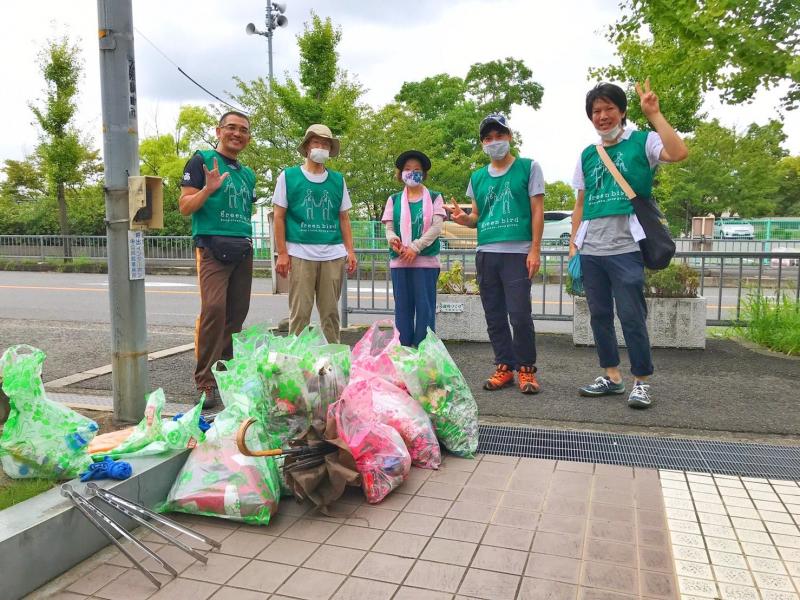 三津屋川緑道へ画像