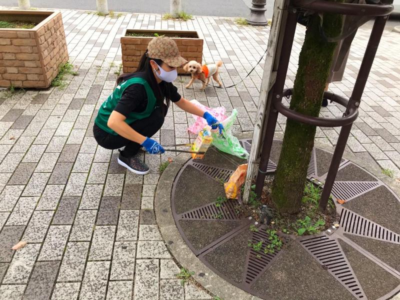 駅前からキレイにするぞーー画像