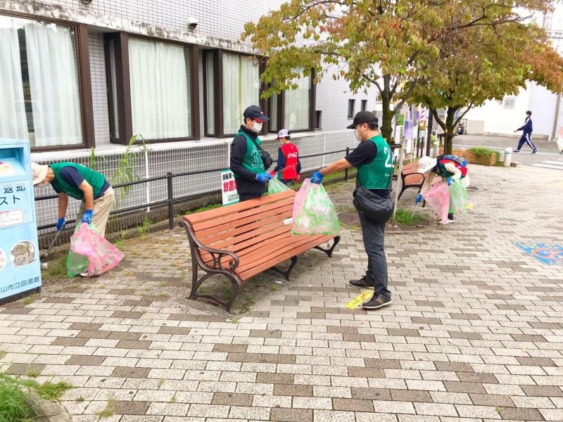 駅前からキレイにするぞーー画像