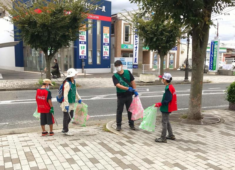 駅前からキレイにするぞーー画像