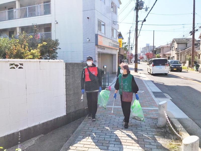 駅前ごみ拾い！トリック・オア・トリート画像