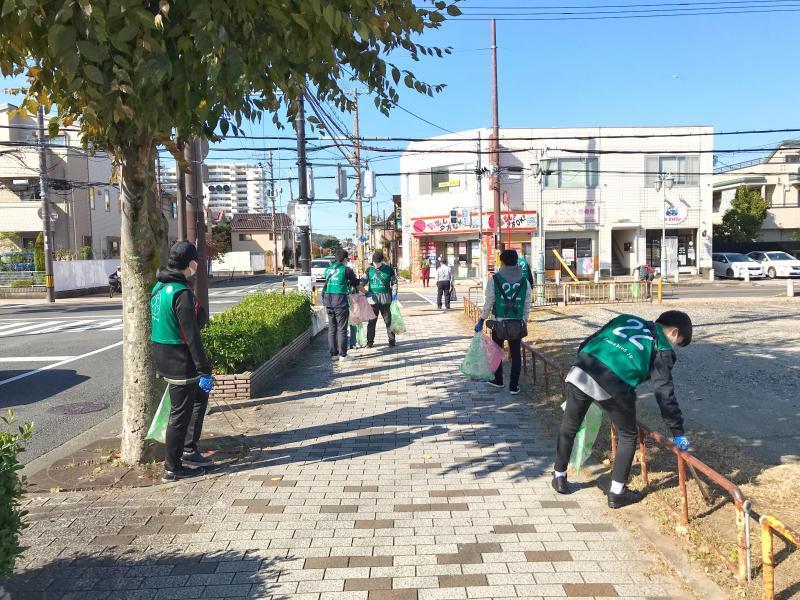 駅前ごみ拾い！トリック・オア・トリート画像
