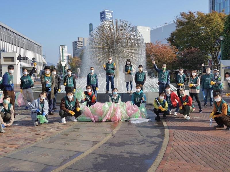 第413回　秋晴れ！おかやまゴミ拾い！画像