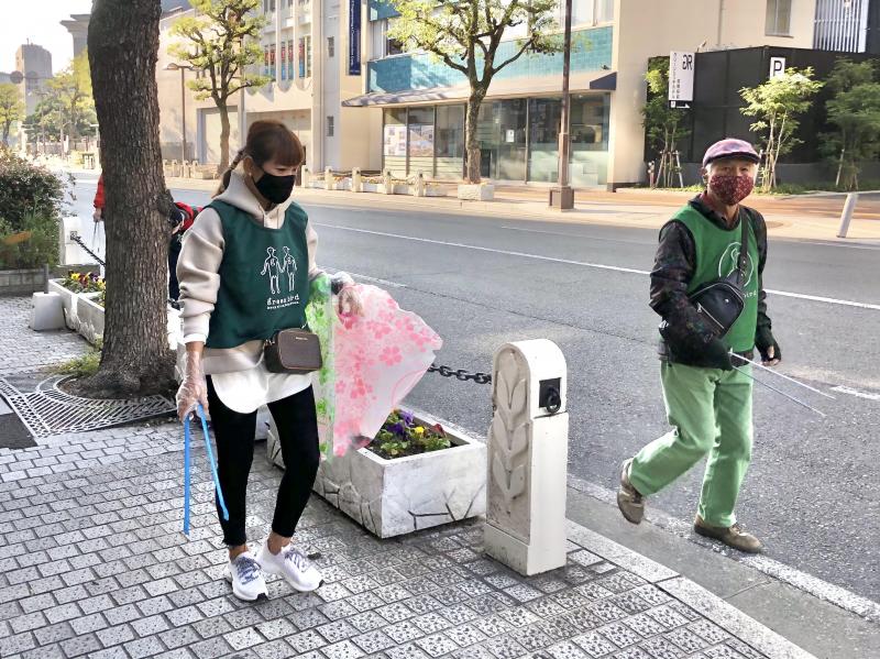 第414回　紅葉狩り！くらしきゴミ拾い！画像