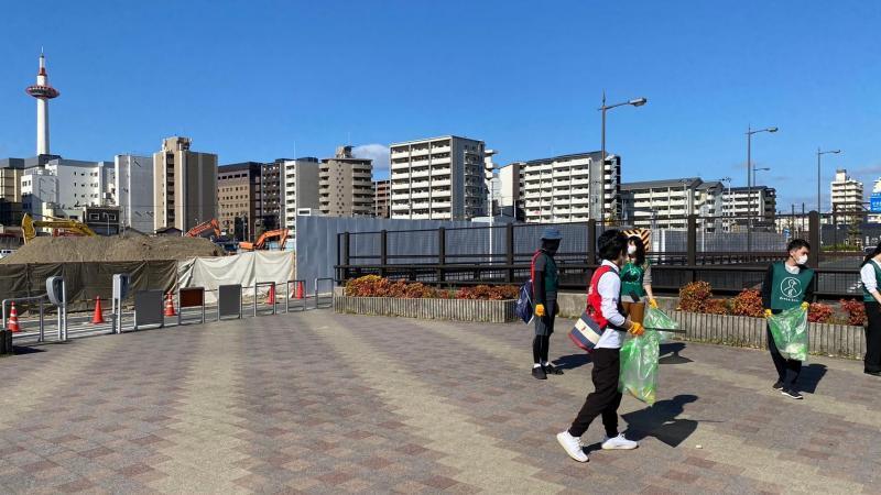 秋澄む京都。画像