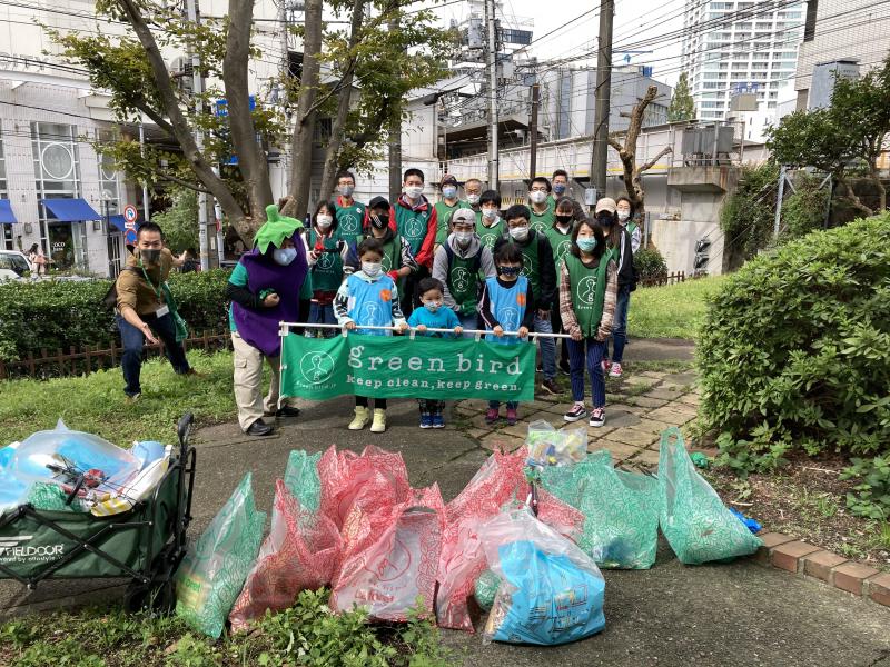 ゴミ拾い再開画像