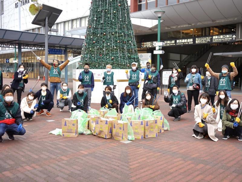 第415回　晩秋のおかやまゴミ拾い！画像