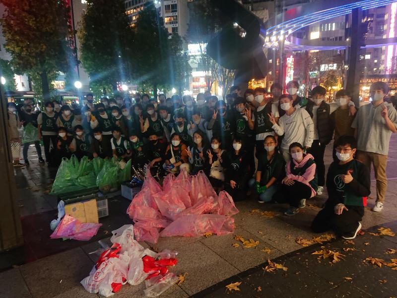 過去最多！？高校生とおそうじ画像