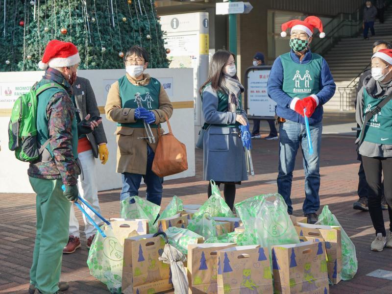 第417回　先取り！クリスマスゴミ拾い！inおかやま画像