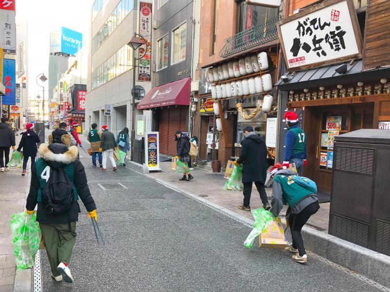 第417回　先取り！クリスマスゴミ拾い！inおかやま画像