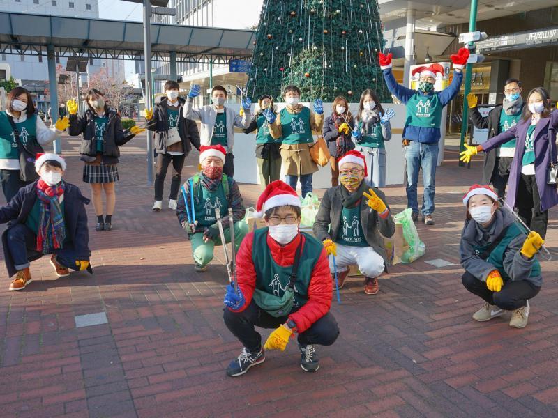 第417回　先取り！クリスマスゴミ拾い！inおかやま画像