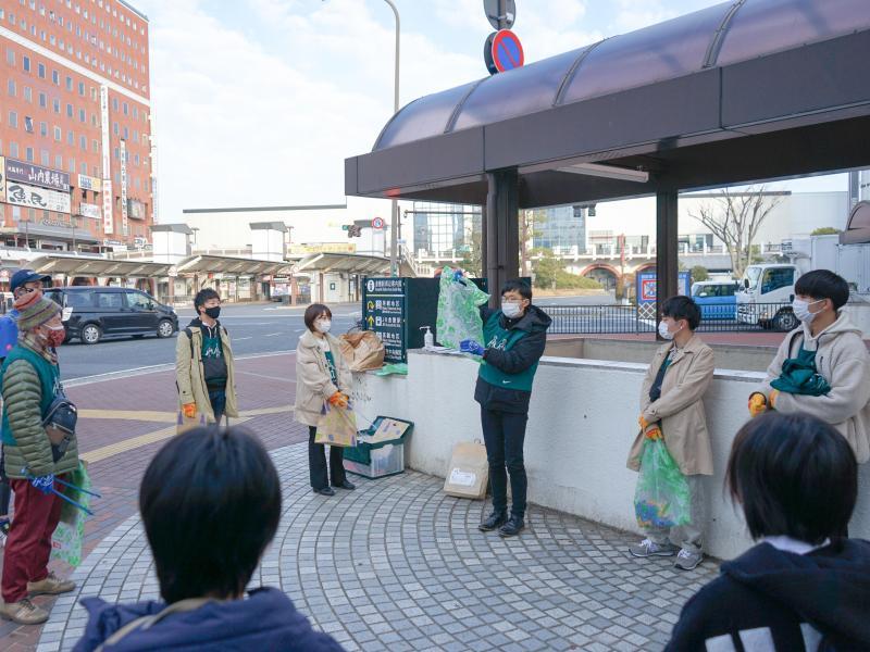 第420回　くらしきバレンタインごみ拾い！画像