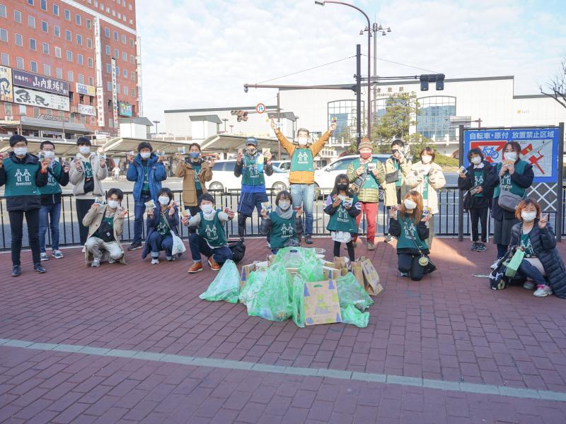 第420回　くらしきバレンタインごみ拾い！画像