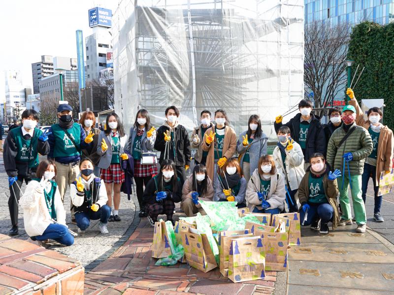 第421回　学生ゴミ拾い！inおかやま画像