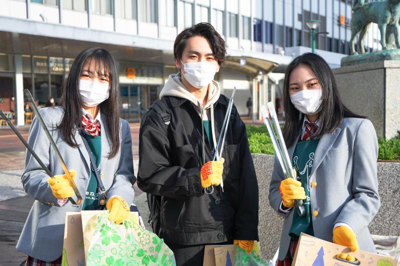 第421回　学生ゴミ拾い！inおかやま画像