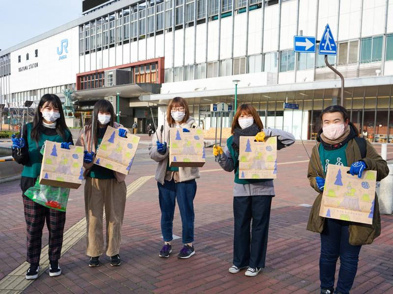 第421回　学生ゴミ拾い！inおかやま画像