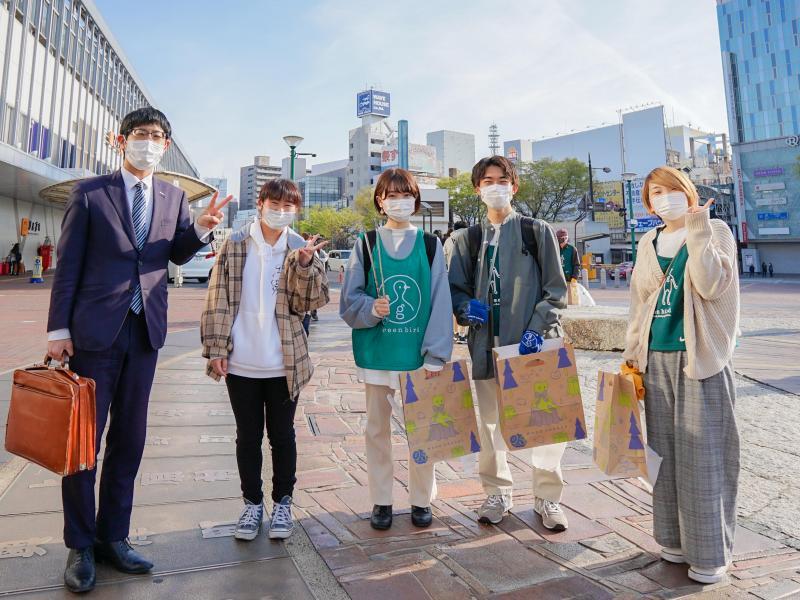 第423回　学生ゴミ拾い！inおかやま画像