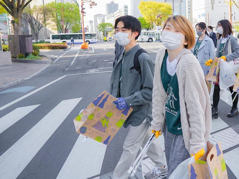第423回　学生ゴミ拾い！inおかやま画像