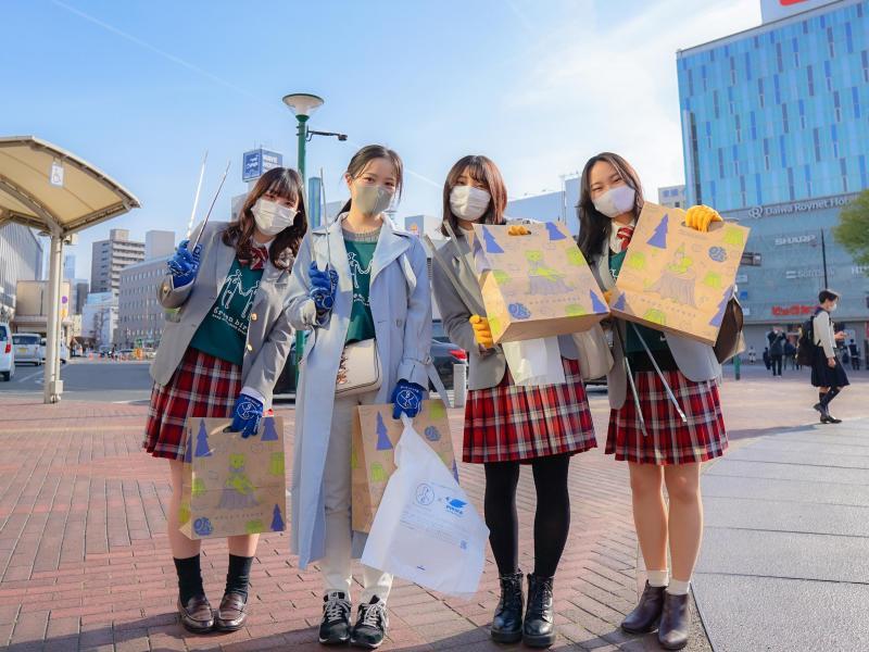 第423回　学生ゴミ拾い！inおかやま画像