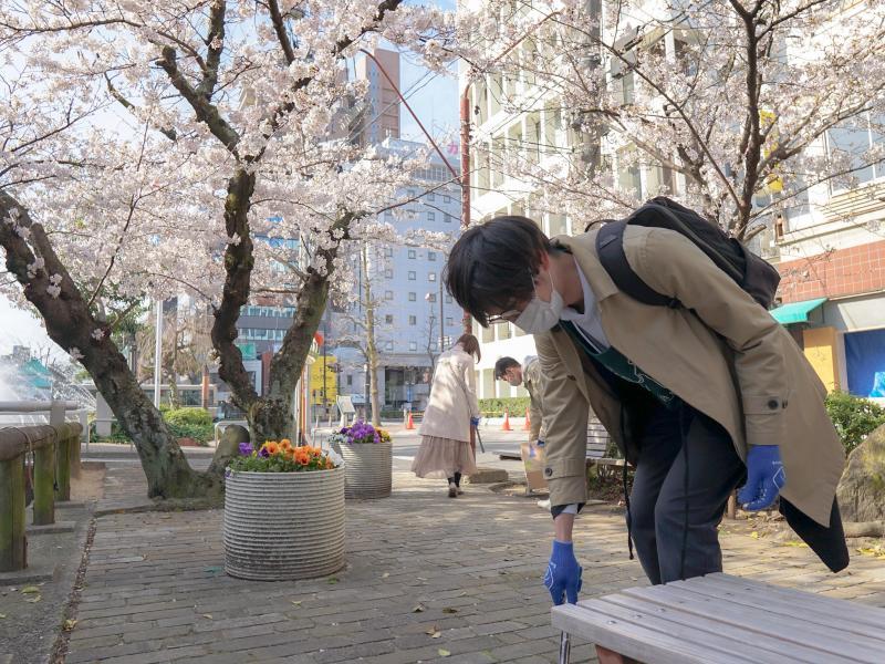 第423回　学生ゴミ拾い！inおかやま画像