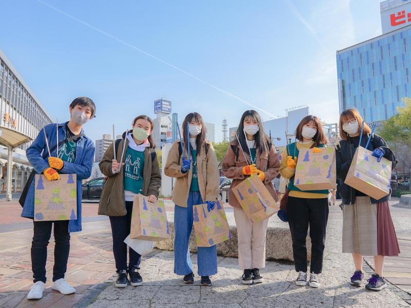 第423回　学生ゴミ拾い！inおかやま画像