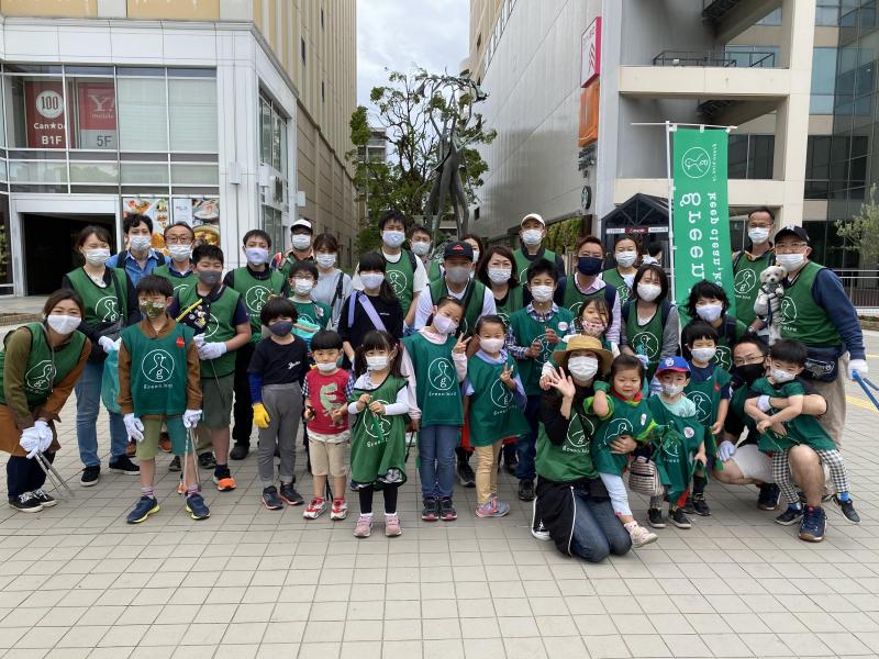 ギリギリセーフ！雨直前のお掃除画像