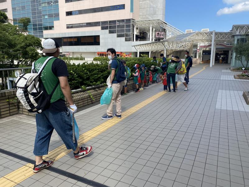 暑さに気をつけながら画像