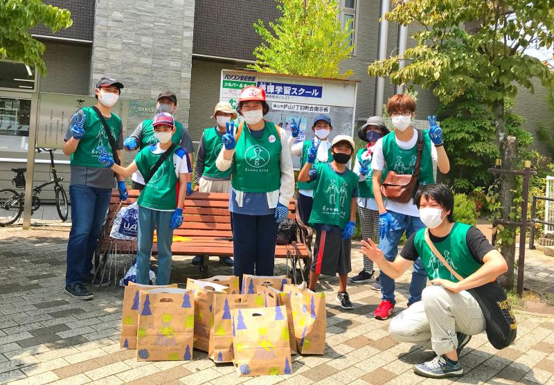 ７月最後のごみ拾い画像