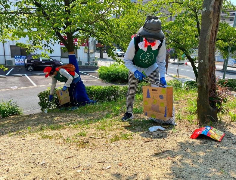 ７月最後のごみ拾い画像