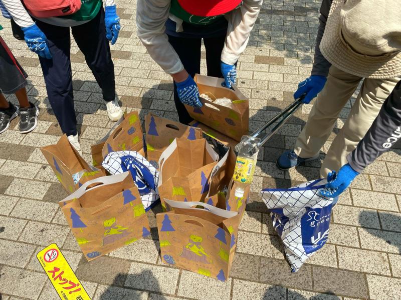 ７月最後のごみ拾い画像