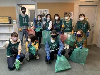 再開！仙台地区グリーンバード夜お掃除画像