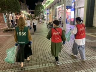 再開！仙台地区グリーンバード夜お掃除画像